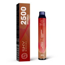 Sky Nirvana 2500 Vanila Ice Cream and Strawberry yogurt / Ванильное мороженое и Клубничный йогурт