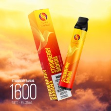 SKY SMOKE 1600 Strawberry Banana / Клубника Банан