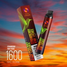 SKY SMOKE 1600  Strawberry Kiwi Lychee / Клубника Киви Личи